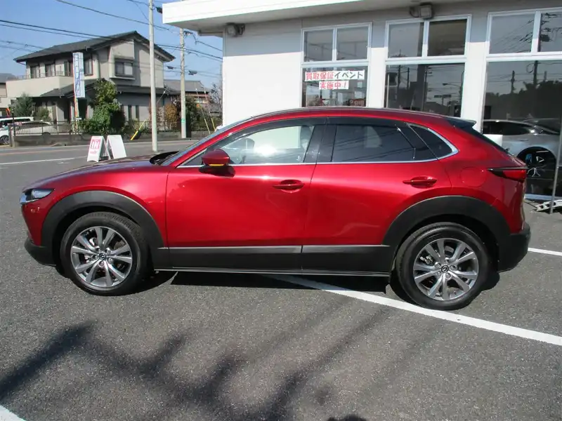 カタログ画像：ＣＸ－３０（CX-30） ２０Ｓ Ｌパッケージ 2019年10月 5BA-DMEP 2000cc ソウルレッドクリスタルメタリック 燃費16.2km / l 外装