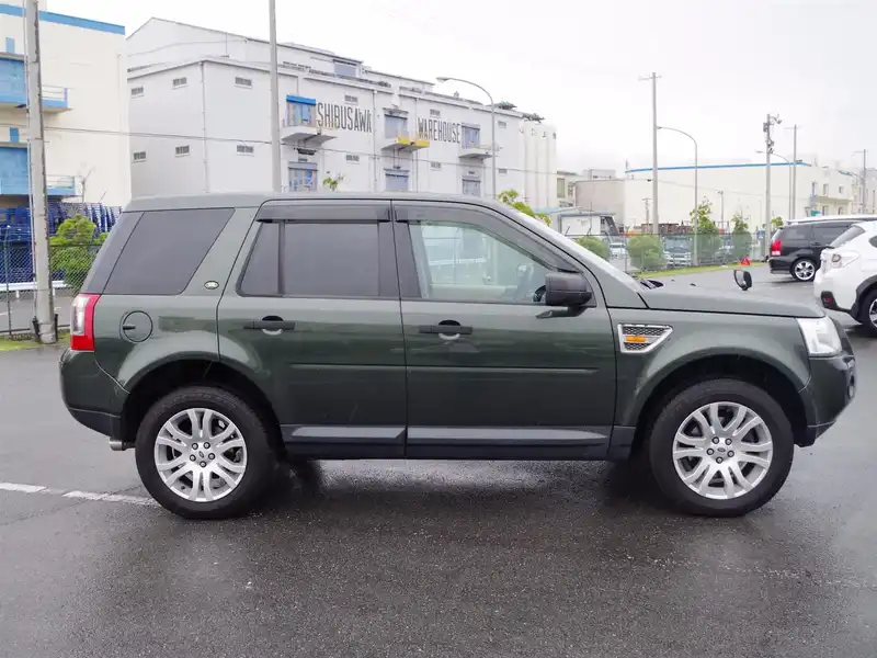 カタログ画像：フリーランダー２（FREELANDER 2） ＨＳＥ 2008年1月 CBA-LF32 3200cc トンガ・グリーン（マイカタリック） 燃費8.1km / l  外装