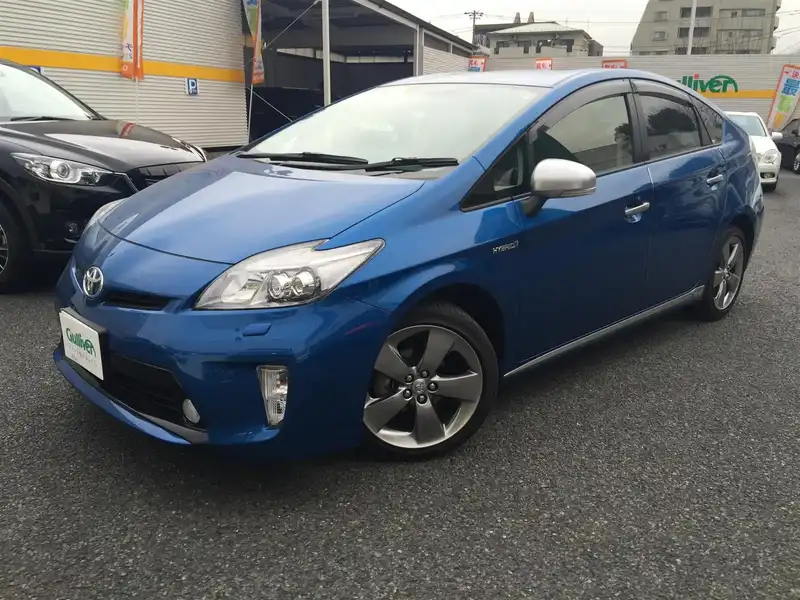 10088428 | カタログ画像：プリウス（PRIUS） Ｓツーリングセレクション・マイコーデ 2014年4月 DAA-ZVW30 1800cc ブルーメタリック フロント