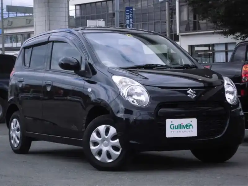 カタログ画像：アルト（ALTO） Ｇ４ 2012年6月 DBA-HA25S 660cc ブルーイッシュブラックパール３ 燃費21.8km / l メイン（その他）