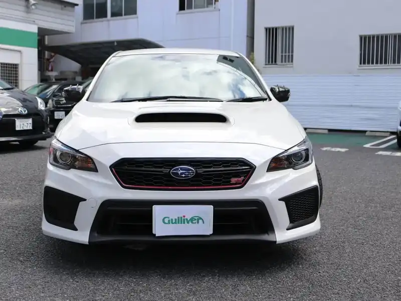 カタログ画像：ＷＲＸ ＳＴＩ（WRX STI） タイプＲＡ－Ｒ 2018年7月 CBA-VAB 2000cc クリスタルホワイト・パール フロント