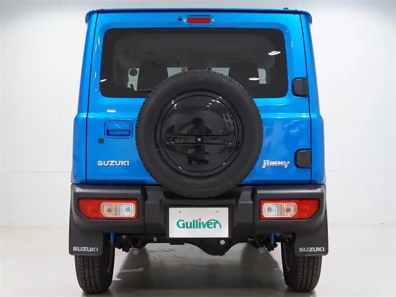 カタログ画像：ジムニー（JIMNY） ＸＣ 2018年7月 3BA-JB64W 660cc ブリスクブルーメタリック 燃費13.2km / l バック