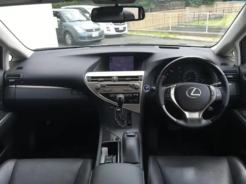 カタログ画像：ＲＸ（RX） ＲＸ４５０ｈ バージョンＬ 2012年4月 DAA-GYL10W 3500cc ラピスラズリマイカ 燃費17.4km / l 内装