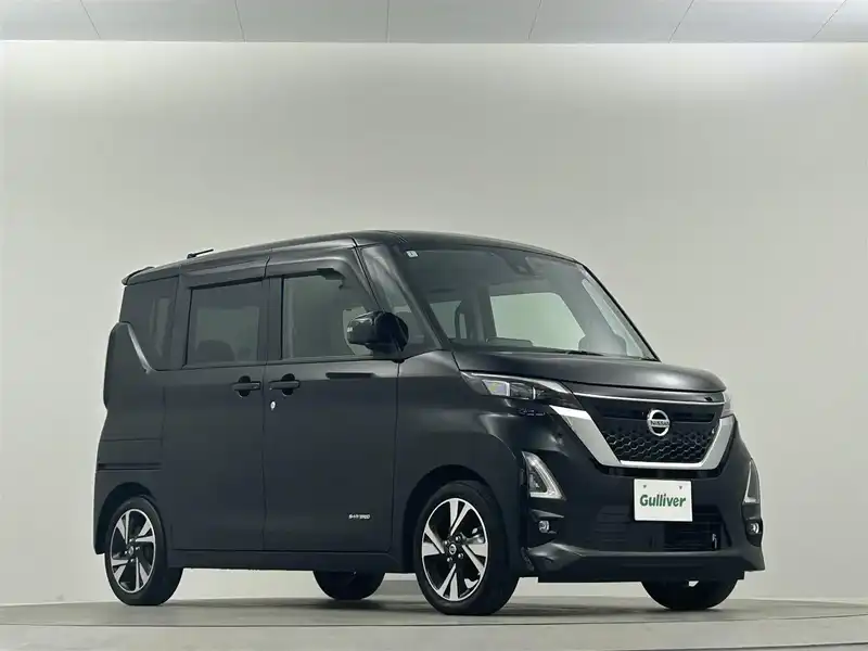 カタログ画像：ルークス（ROOX） ハイウェイスター Ｘ プロパイロットエディション 2023年6月 5AA-B44A 660cc ブラック（Ｐ） 燃費20.9km / l メイン