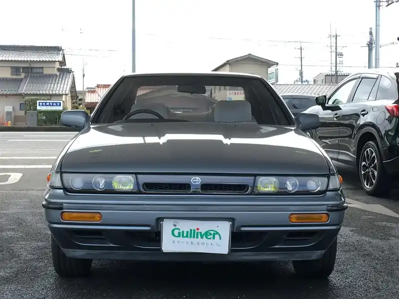 カタログ画像：セフィーロ（CEFIRO） ツーリング ハイキャスⅡ装着車 1991年8月 E-CA31 2000cc 燃費9.8km / l  フロント