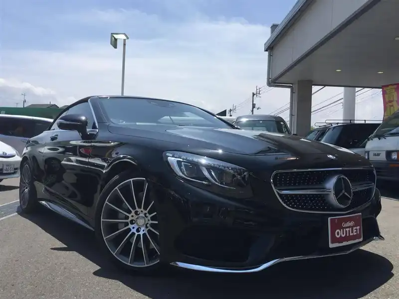 カタログ画像：Ｓクラス（S-CLASS） Ｓ５５０ カブリオレ 2016年7月 DBA-217482 4700cc オブシディアンブラック 燃費9.8km / l メイン（その他）