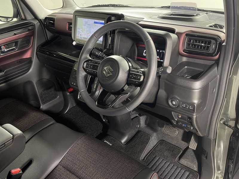 カタログ画像：スペーシアカスタム（SPACIA CUSTOM） ハイブリッドＸＳターボ 2023年11月 4AA-MK54S 660cc ブルーイッシュブラックパール3 燃費21.9km / l 内装