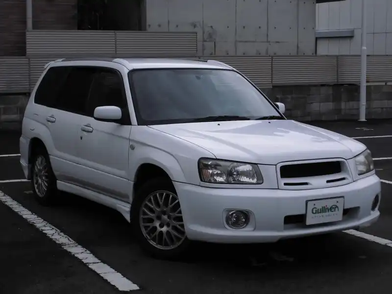 カタログ画像：フォレスター（FORESTER） クロススポーツα 2004年6月 TA-SG5 2000cc ピュアホワイト 燃費12.2km / l  メイン（その他）