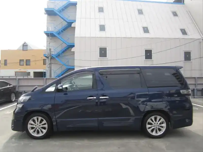 カタログ画像：ヴェルファイア（VELLFIRE） ２．４Ｚ 2008年8月 DBA-ANH25W 2400cc ダークブルーマイカ 燃費11.4km / l  外装