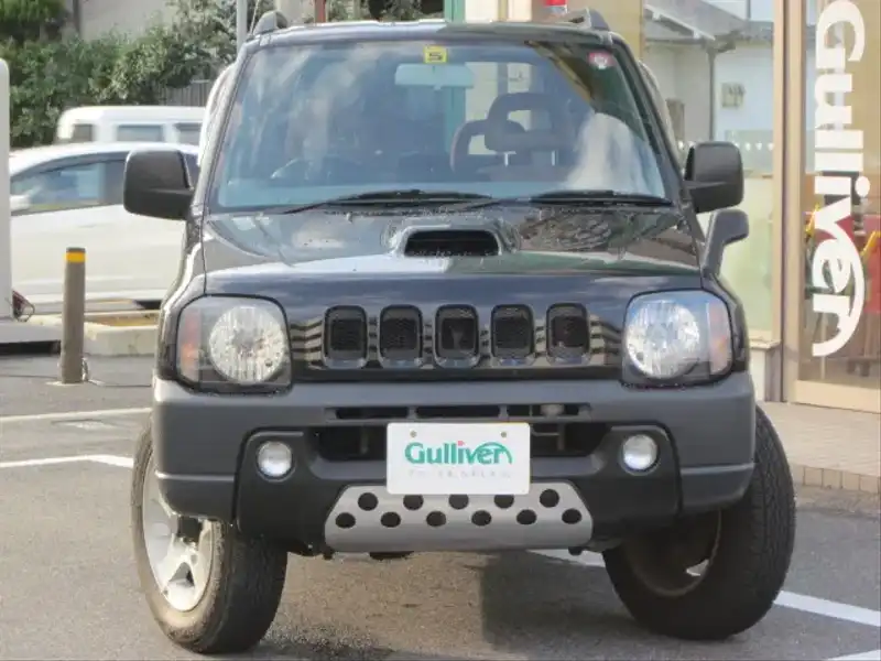 5502180 | カタログ画像：ジムニー（JIMNY） ＫＡＮＳＡＩ 1999年6月 GF-JB23W 660cc サターンブラックメタリック フロント