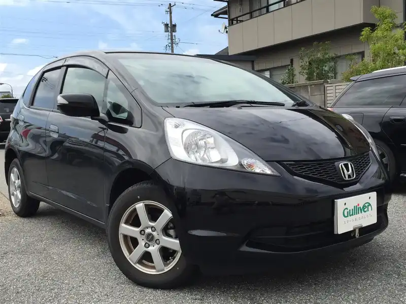 カタログ画像：フィット（FIT） Ｌ ハイウェイエディション 2008年6月 DBA-GE6 1300cc ナイトホークブラック・パール 燃費21.5km / l  メイン（その他）