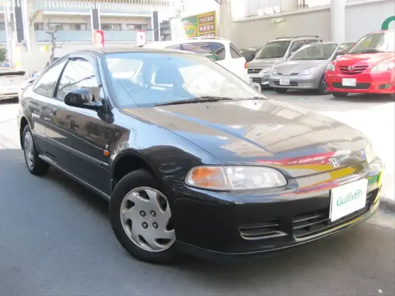 カタログ画像：シビック（CIVIC） ＭＸリミテッド 1994年5月 E-EG4 1500cc グラナダブラック・パール 燃費13.8km / l  メイン