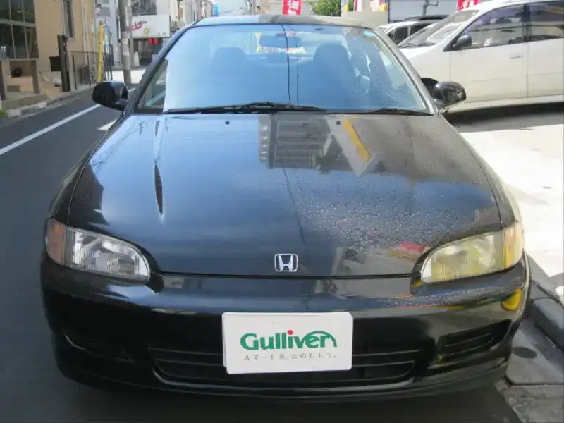 カタログ画像：シビック（CIVIC） ＭＸリミテッド 1994年5月 E-EG4 1500cc グラナダブラック・パール 燃費13.8km / l  フロント