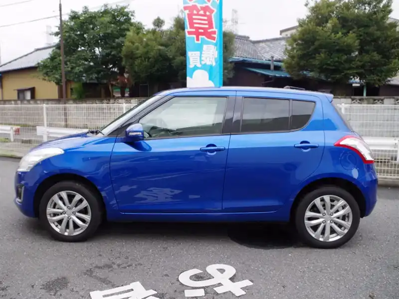 カタログ画像：スイフト（SWIFT） ＸＬ 2014年4月 DBA-ZC72S 1200cc ブーストブルーパールメタリック 燃費19.4km / l 外装