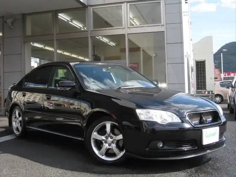 カタログ画像：レガシィＢ４（LEGACY B4） ３．０Ｒ 2005年5月 CBA-BLE 3000cc オブシディアンブラック・パール 燃費11.6km / l  メイン