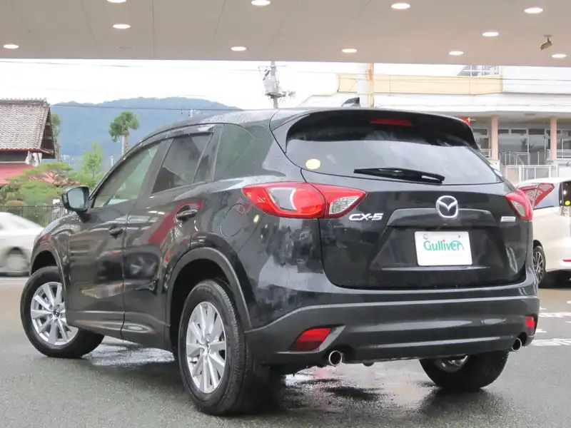 10079747 | カタログ画像：ＣＸ－５（CX-5） ２０Ｓ Ｌパッケージ 2012年9月 DBA-KEEAW 2000cc ブラックマイカ バック