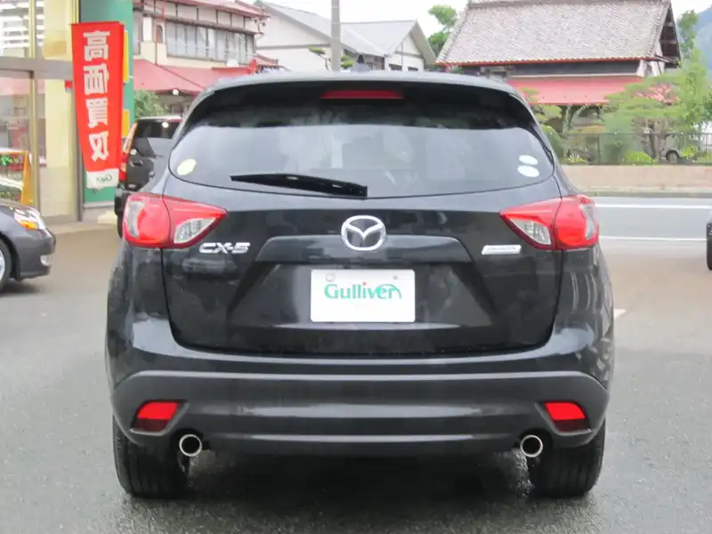 10080543 | カタログ画像：ＣＸ－５（CX-5） ２０Ｓ 2012年12月 DBA-KEEAW 2000cc ジェットブラックマイカ バック