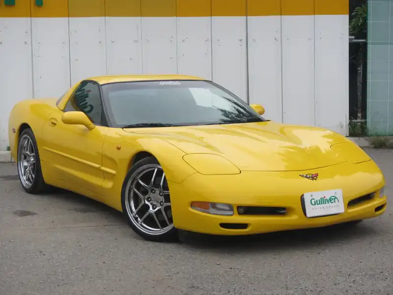 9003182 | カタログ画像：シボレーコルベット（CHEVROLET CORVETTE） Ｚ５１ 2002年3月 GF-CY25E 5700cc ミレニアムイエロー メイン