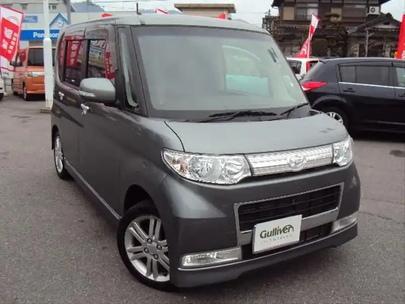 カタログ画像：タント（TANTO） カスタムＶセレクションターボ 2008年12月 CBA-L375S 660cc プラチナグレーメタリック 燃費19.2km / l  メイン（その他）