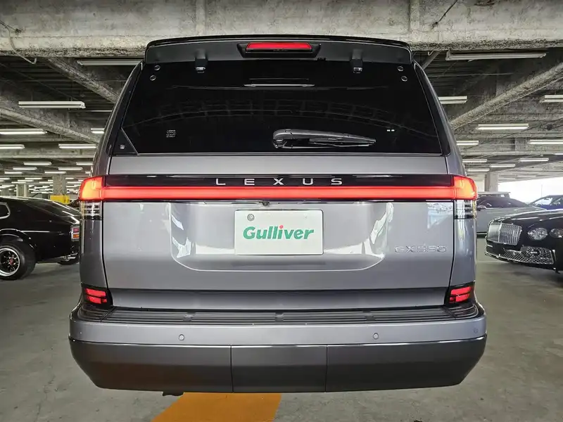 カタログ画像：ＧＸ（GX） ＧＸ５５０ バージョンＬ 2025年4月 3BA-VJA252W 3500cc マーキュリーグレーマイカorチタニウムカーバイドグレー 燃費8.1km / l バック