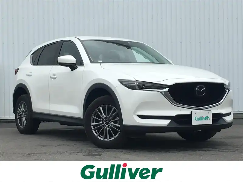 カタログ画像：ＣＸ－５（CX-5） ＸＤ プロアクティブ 2019年10月 3DA-KF2P 2200cc スノーフレイクホワイトパールマイカ 燃費19.4km / l メイン