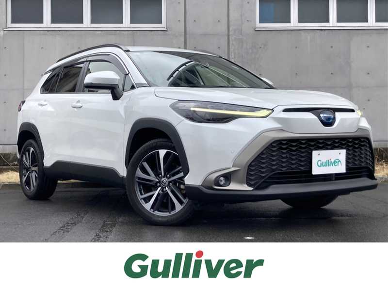 カタログ画像：カローラクロス（COROLLA CROSS） ハイブリッド Ｚ 2021年9月 6AA-ZVG11 1800cc プラチナホワイトパールマイカ 燃費26.2km / l メイン（その他）
