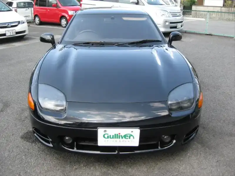 カタログ画像：ＧＴＯ（GTO） ＧＴＯ ツインターボＭＲ 1995年8月 E-Z15A 3000cc ランプブラック（Ｐ） フロント