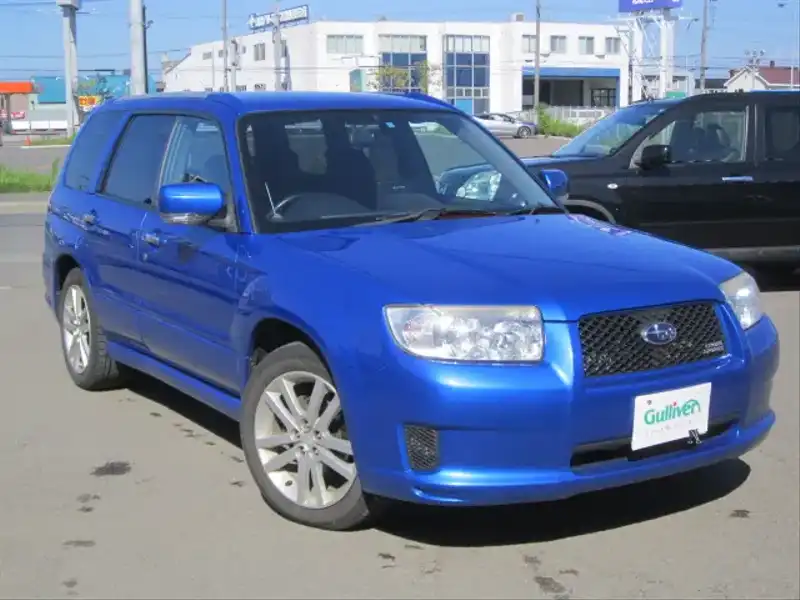 カタログ画像：フォレスター（FORESTER） クロススポーツ２．０ｉ アルカンターラスタイル 2007年8月 CBA-SG5 2000cc ＷＲブルー・マイカ 燃費13.0km / l  メイン（その他）