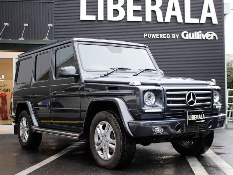 カタログ画像：Ｇクラス（G-CLASS） Ｇ３５０ ブルーテック 2013年9月 FDA-463346 3000cc テノライトグレー（Ｍ）orインジウムグレー（Ｍ） メイン（その他）