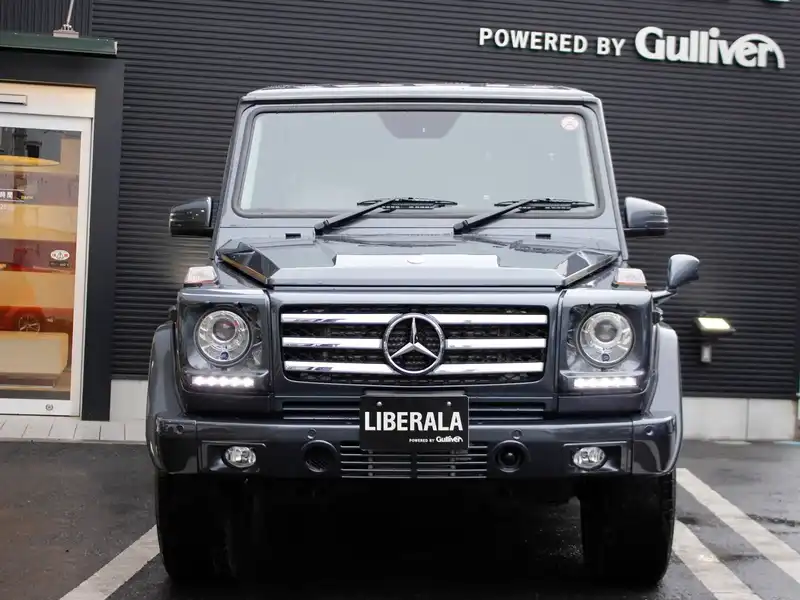 カタログ画像：Ｇクラス（G-CLASS） Ｇ３５０ ブルーテック 2013年9月 FDA-463346 3000cc テノライトグレー（Ｍ）orインジウムグレー（Ｍ） フロント