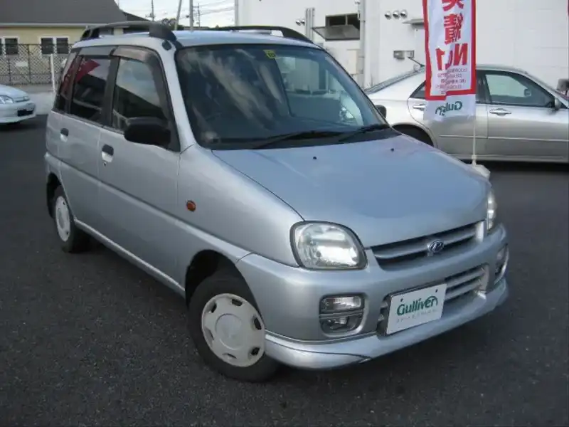 カタログ画像：プレオ（PLEO） Ｌ 1998年10月 GF-RA1 660cc プラチナシルバー・メタリック 燃費21.0km / l  メイン（その他）