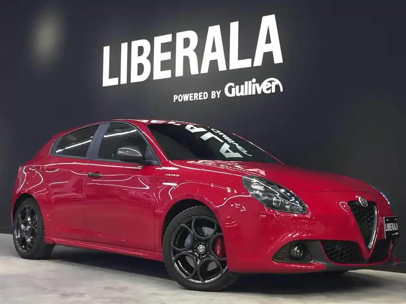 カタログ画像：ジュリエッタ（GIULIETTA） ヴェローチェ １７５０ ＴＢＩ 2019年1月 ABA-94018P 1800cc アルファ レッド 燃費10.8km / l メイン