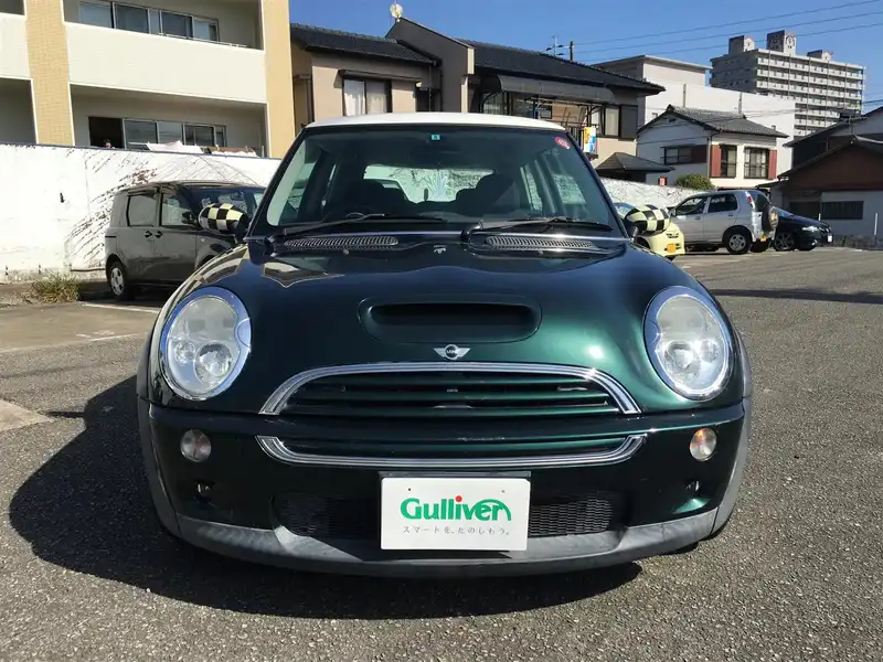 9003192 | カタログ画像：ＭＩＮＩ（MINI） クーパーＳ 2002年3月 GH-RE16 1600cc ブリティッシュ・レーシング・グリーン フロント