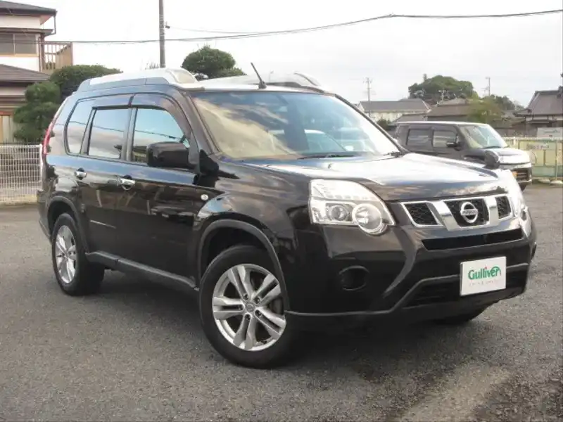 カタログ画像：エクストレイル（X-TRAIL） ２５Ｘ 2012年7月 CBA-TNT31 2500cc ダイヤモンドブラック（Ｐ） 燃費11.6km / l  メイン（その他）