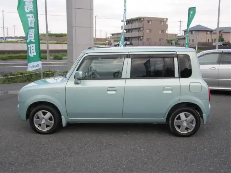 カタログ画像：スピアーノ（SPIANO） ターボ 2004年4月 TA-HF21S 660cc ミントグリーンメタリック 燃費17.4km / l  外装