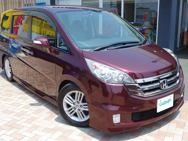 カタログ画像：ステップワゴン（STEPWAGON） スパーダＳＺｉ 2007年11月 DBA-RG2 2000cc バスクレッド・パール 燃費11.4km / l  メイン（その他）