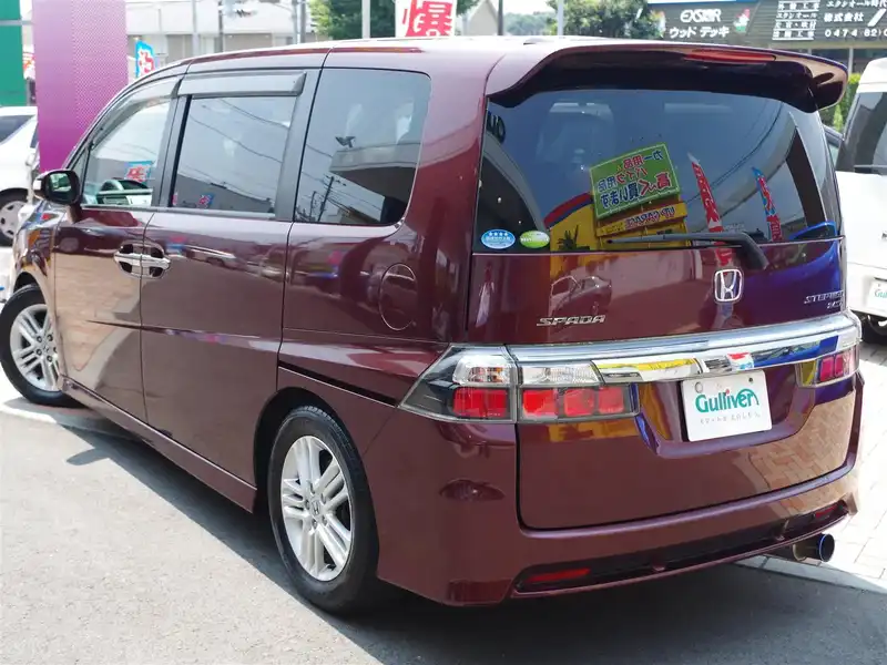 カタログ画像：ステップワゴン（STEPWAGON） スパーダＳＺｉ 2007年11月 DBA-RG2 2000cc バスクレッド・パール 燃費11.4km / l  外装