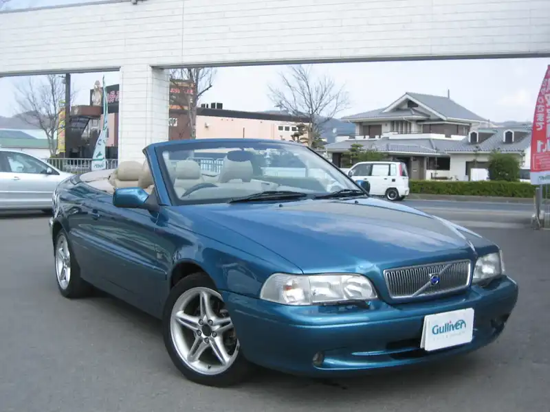 カタログ画像：Ｃ７０（C70） カブリオレ 2002年10月 GH-8B5244K 2400cc ターコイズ・ブルー・パール 燃費8.9km / l  外装