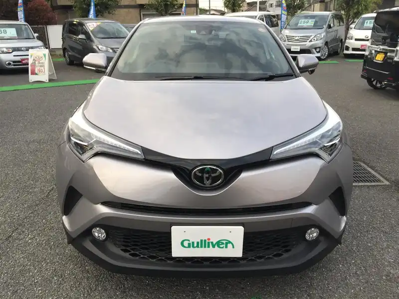 カタログ画像：Ｃ－ＨＲ（C-HR） Ｓ－Ｔ ＬＥＤパッケージ 2018年5月 DBA-NGX10 1200cc メタルストリームメタリック 燃費16.4km / l フロント