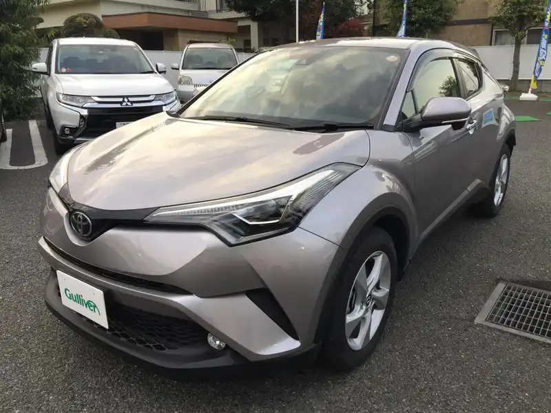 カタログ画像：Ｃ－ＨＲ（C-HR） Ｓ－Ｔ ＬＥＤパッケージ 2018年5月 DBA-NGX50 1200cc メタルストリームメタリック 燃費15.4km / l フロント