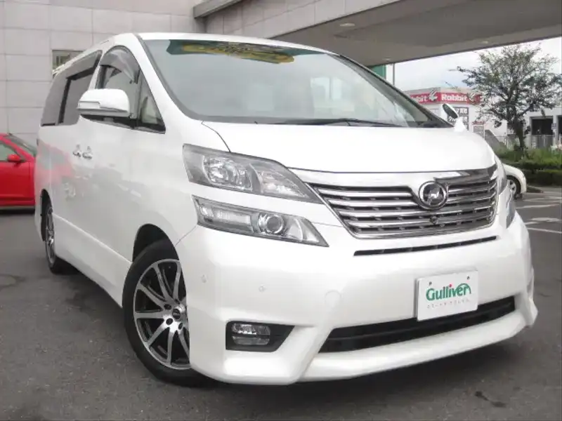 カタログ画像：ヴェルファイア（VELLFIRE） ３．５Ｚ Ｇエディション 2008年5月 DBA-GGH25W 3500cc ホワイトパールクリスタルシャイン 燃費9.1km / l  メイン