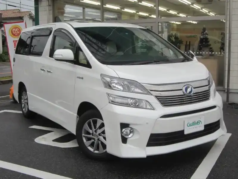 10078534 | カタログ画像：ヴェルファイア（VELLFIRE） ３．５Ｖ プレミアムシートエディション 2012年9月 DBA-GGH20W 3500cc ホワイトパールクリスタルシャイン メイン