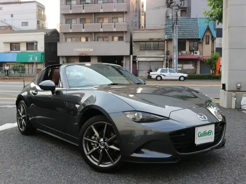 カタログ画像：ロードスターＲＦ（ROADSTER RF） ＶＳ 2018年7月 5BA-NDERC 2000cc マシーングレープレミアムメタリック 燃費15.2km / l 外装