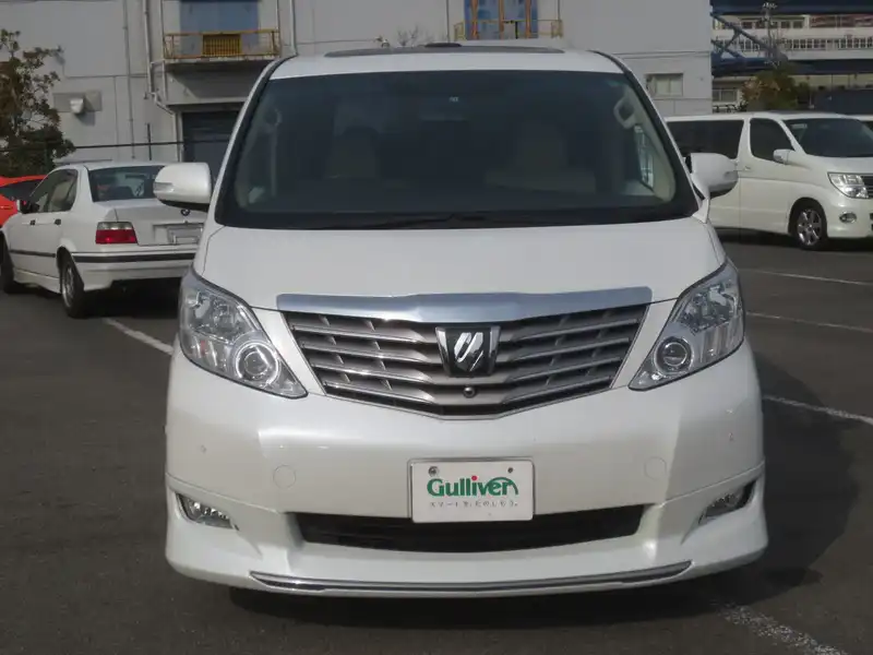 10047818 | カタログ画像：アルファード（ALPHARD） ３５０Ｘ 2008年5月 DBA-GGH20W 3500cc ホワイトパールクリスタルシャイン フロント