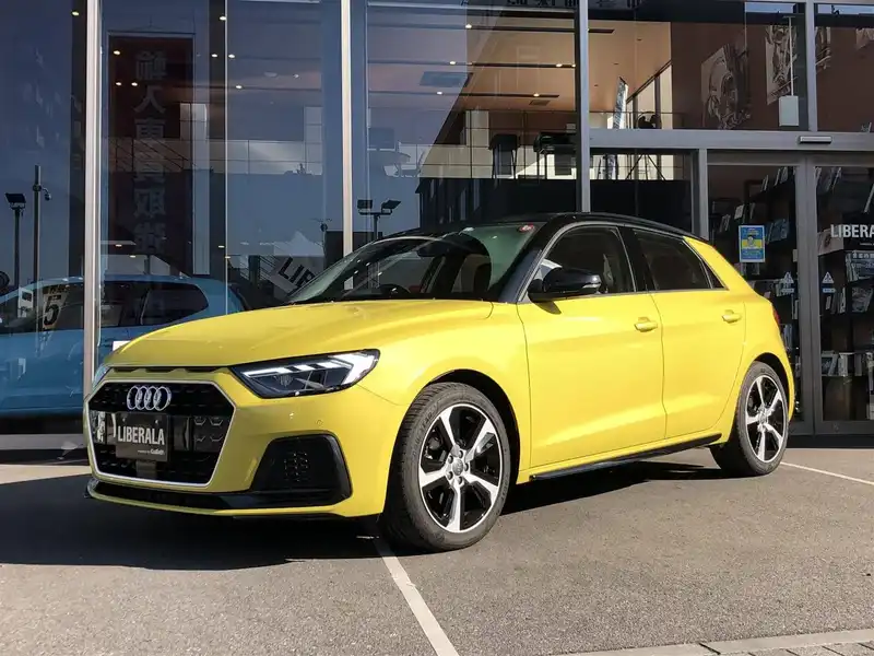 カタログ画像：Ａ１スポーツバック（A1 SPORTBACK） １ｓｔエディション 2019年11月 3BA-GBDAD 1500cc パイソンイエローメタリック メイン