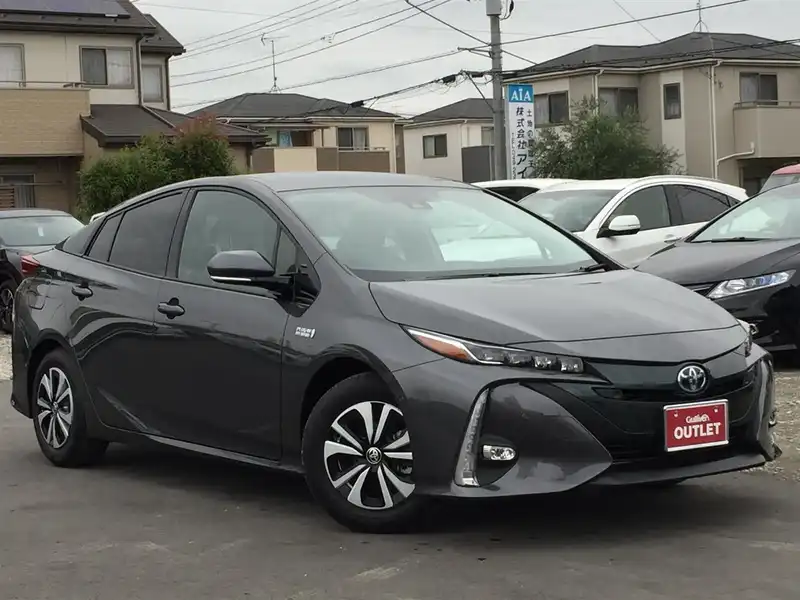 カタログ画像：プリウスＰＨＶ（PRIUS PHV） Ａ 2019年5月 DLA-ZVW52 1800cc グレーメタリック 燃費37.2km / l メイン（その他）