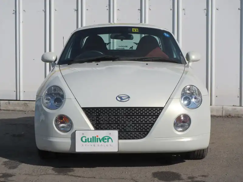 カタログ画像：コペン（COPEN） アルティメットエディション 2006年6月 ABA-L880K 660cc ホワイト 燃費15.2km / l  フロント