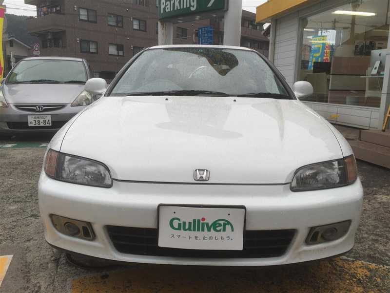 2004030 | カタログ画像：シビック（CIVIC） ＥＬ・Ｘ 1993年2月 E-EG3 1300cc フロストホワイト フロント