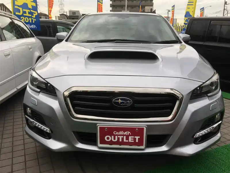 カタログ画像：レヴォーグ（LEVORG） １．６ＧＴ 2014年6月 DBA-VM4 1600cc アイスシルバー・メタリック 燃費17.4km / l フロント