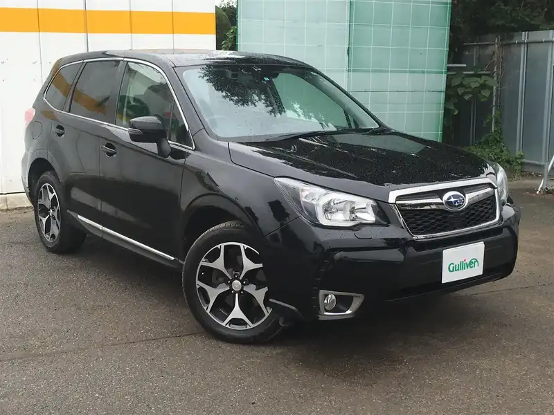 カタログ画像：フォレスター（FORESTER） ２．０ＸＴ アイサイト 2012年11月 DBA-SJG 2000cc クリスタルブラック・シリカ 燃費13.2km / l メイン